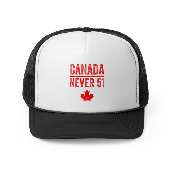 Canada Never 51 Trucker Cap