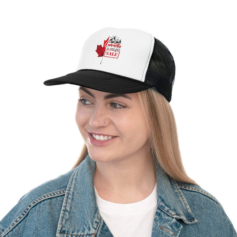Canada Is Not For Sale Trucker Cap