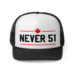 Never 51 Canada Trucker Cap