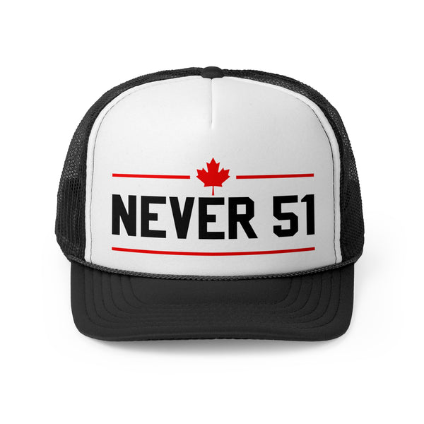 Never 51 Canada Trucker Cap
