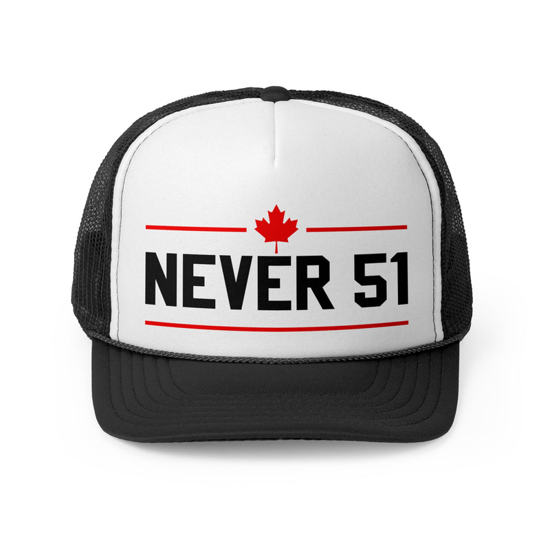 Never 51 Canada Trucker Cap