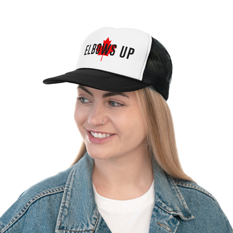 Elbows Up Trucker Cap